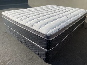 King Bamboo Orthopedic Pillow Top Mattress and Boxspring!