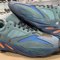 adidas Yeezy Boost 700 Faded Azure Size 10.5 Pre-Owned/Used! WORN ONCE! OG ALL! 100% AUTHENTIC!
