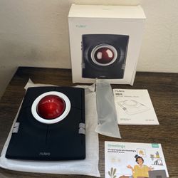 Nulea Wireless Bluetooth Or USB Receiver Rechargeable Trackball Mouse Model M512