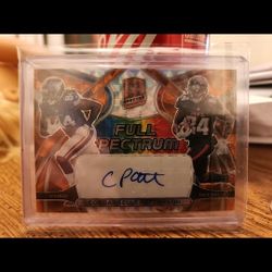 2022 Panini- Spectra Football Cordarrelle Patterson Auto # 02/10