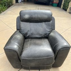 Leather Recliner 