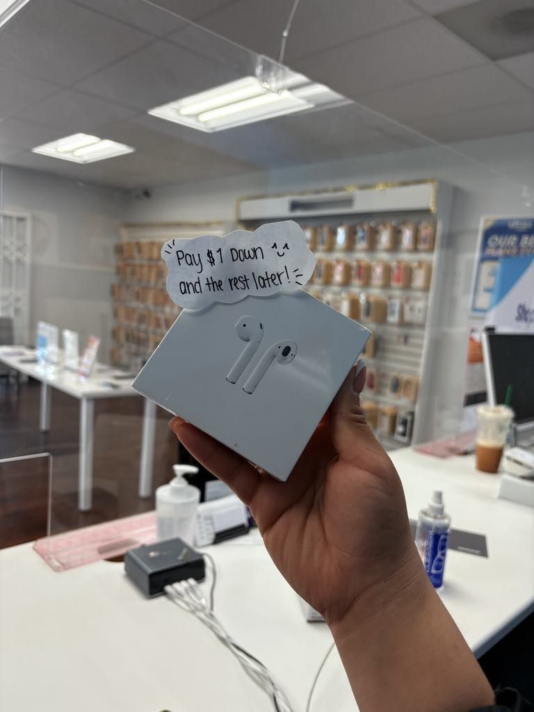 Airpods 2 - Payments Available - Pay $1 Down To take It home