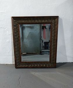 Nice heavy glass mirror