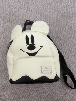 Loungefly Disney Mickey Ghost glow in the Dark backpack