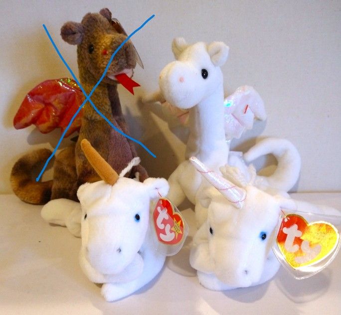 Ty Beanie Babies--Mystical Set $5 each