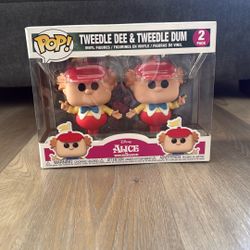 Alice in Wonderland Tweedle Dee & Tweedle Dum Funko Pop