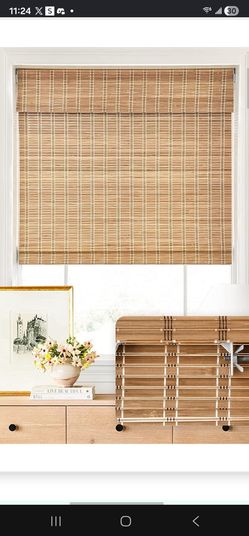 Blinds Bamboo roman Shades