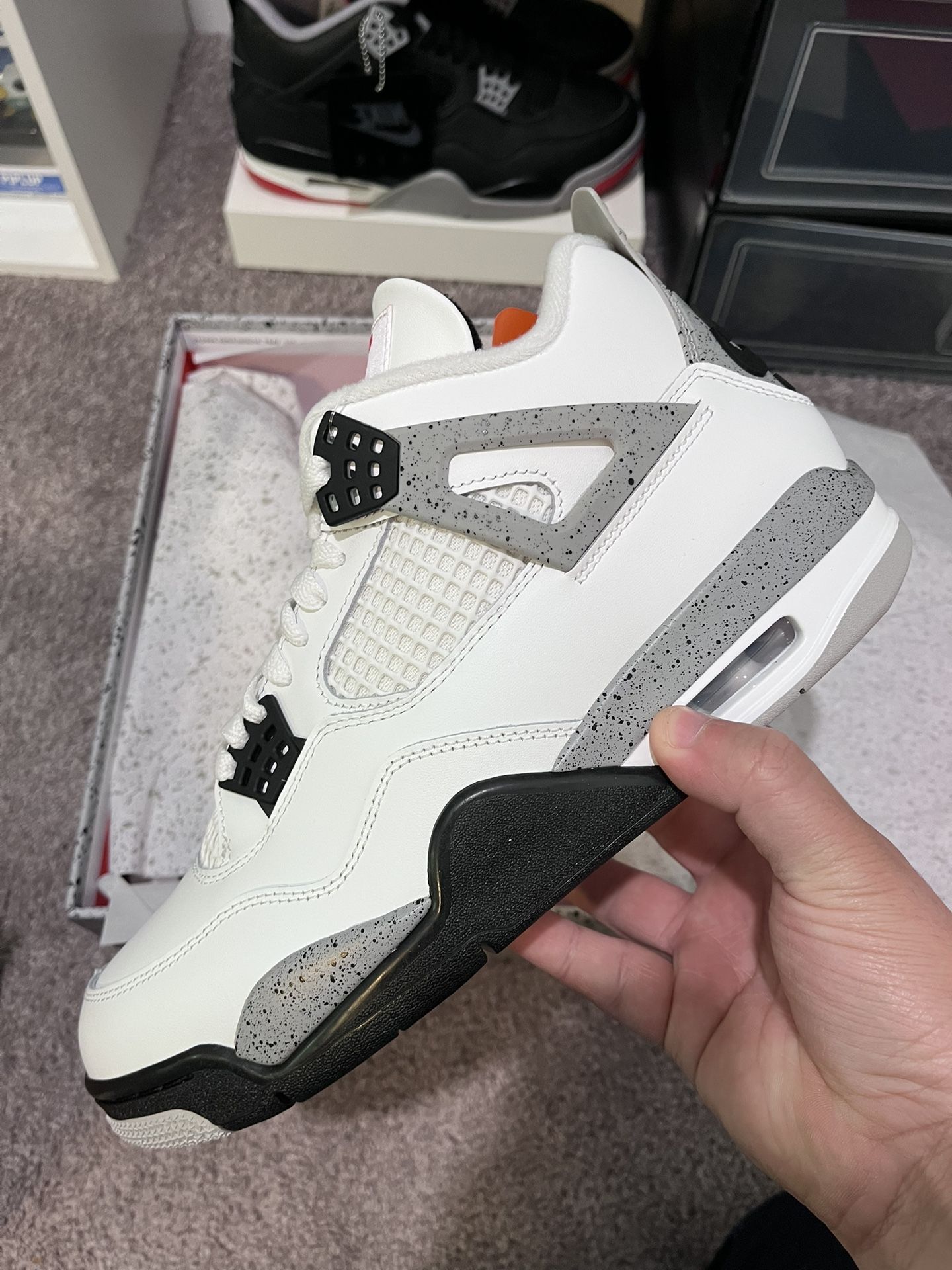 Jordan 4 White Cements