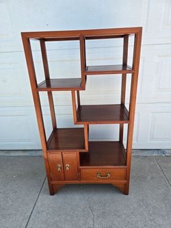 chinese curio display shelf
