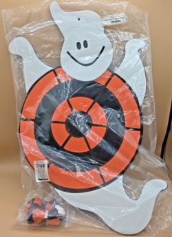 Oriental Trading Ghost Dart Board Game Set 5 Piece Halloween