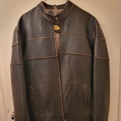 Pops Leather Jacket L 