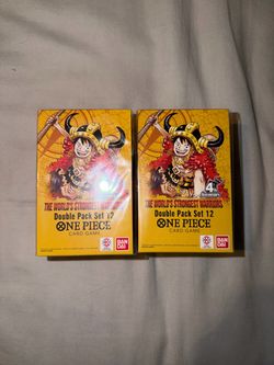 One Piece Card Game Double Pack Set 12 x2