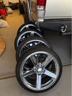 22 inch Iroc wheels and tires