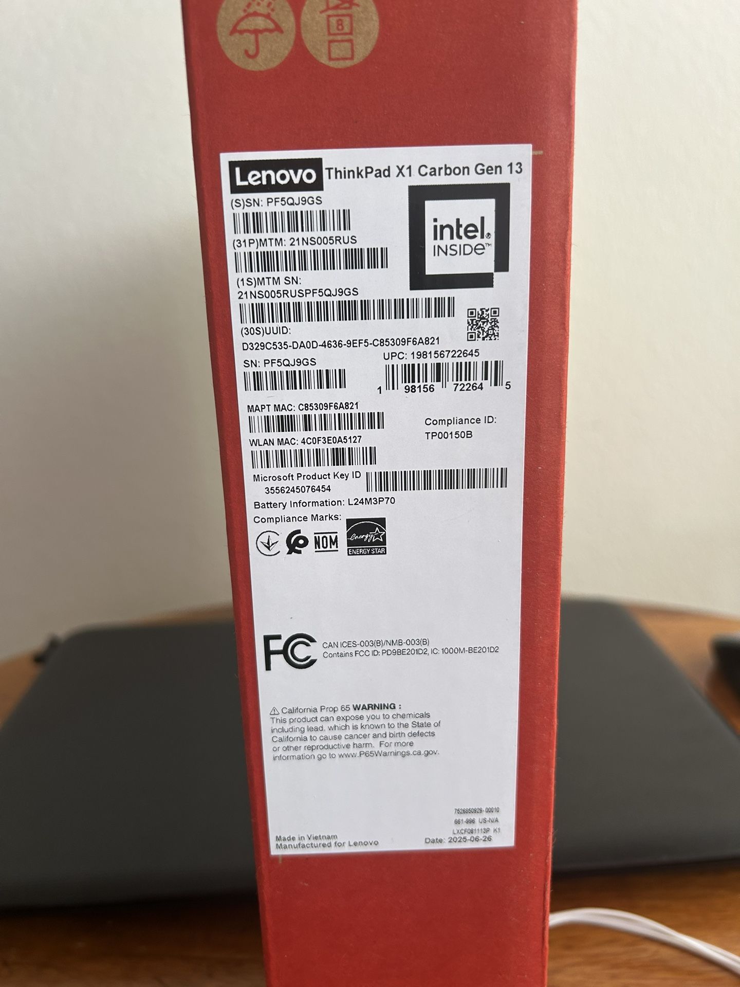 Lenovo Thinkpad Carbon X1