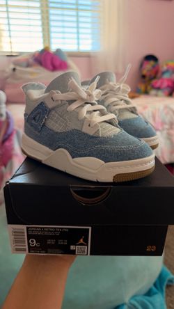 Jordan 4 Retro Tex Denim Worn Blue