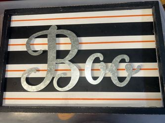 Halloween Wood Signs