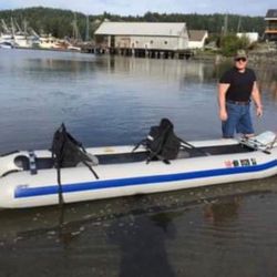 15 Ft  Catamaran With 2.3 Honda Outboard Motor