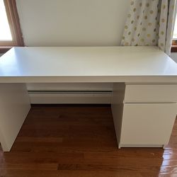 MALM Desk, white, 55 1/8x25 5/8 " $249.00Previous price $ 249.00 $169.00