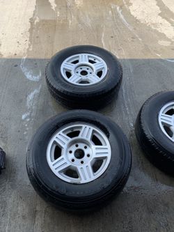 6 lug rims and tires
