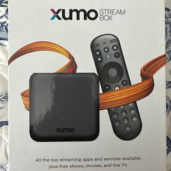 Xumo Streaming box New. 