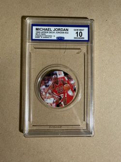 Michael Jordan 1995 Upper Deck Milk Cap #32 CCG 10 Gem Mint