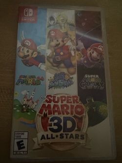 Mario 3d All star game