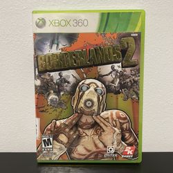 Borderlands 2 Xbox 360 Video Game 2K Microsoft 2012