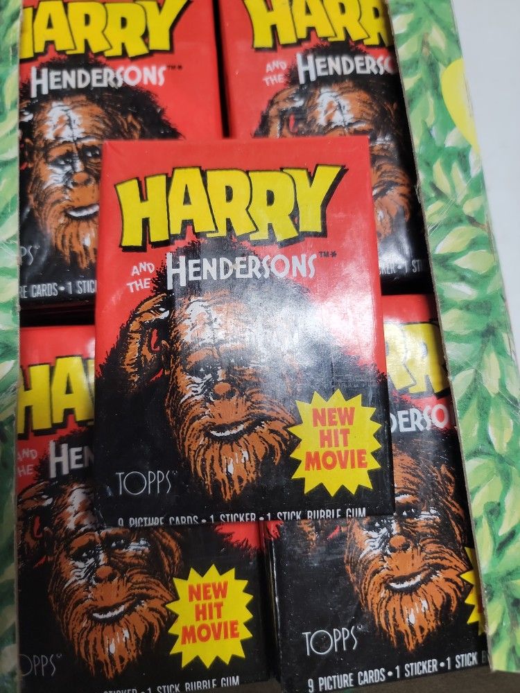 Harry And The Hrndersons Cards