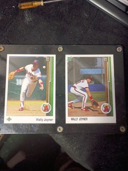 1989 Upper Deck Wally Joyner Promo