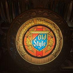 🔥 Vintage Lighted Beer Sign – Heileman’s Old Style 🔥