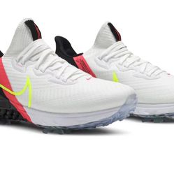 NEW! Nike Air Zoom Infinity Tour Golf Wide 'White Crimson Volt Mens Size 13