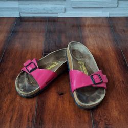 Birkenstock Madrid Raspberry Pink Sandals US 6 EU 37 Sandals