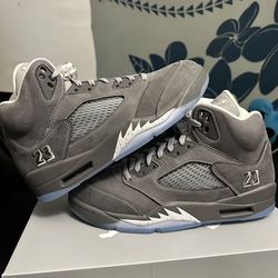 jordan 5 wolf grey