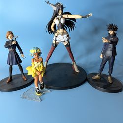 Ryuko Matoi SEGA Kill la Kill + Yuji Itadori Bandai + Ochaco Uraraka Figure Lot