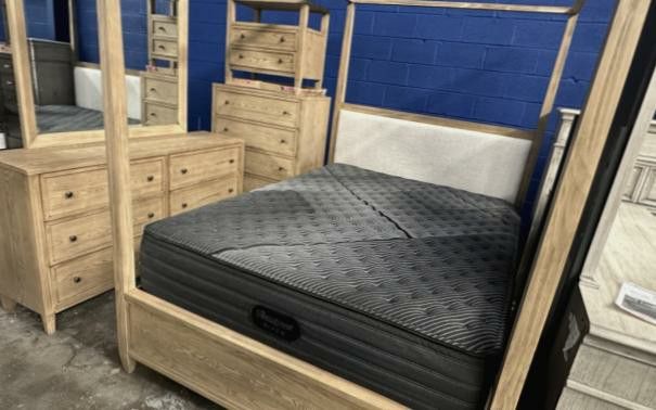 Pottery Barn Style Canopy Bedroom Set