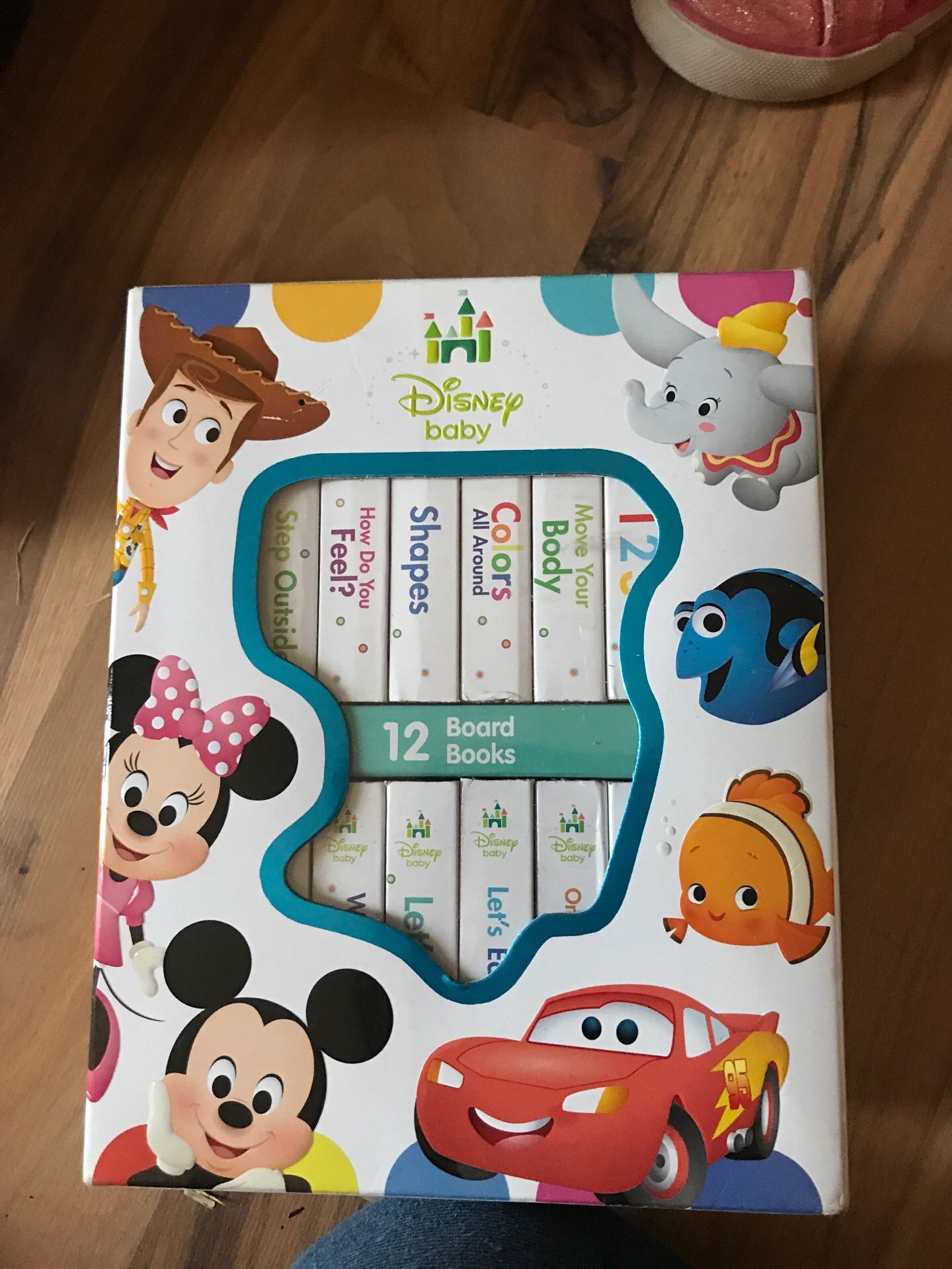 Disney Baby board books with case. Set of 12 books