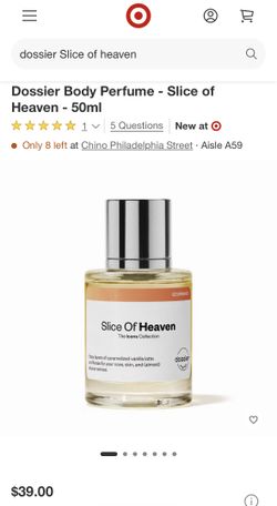 Dossier Body Perfume - Slice of Heaven - 50ml