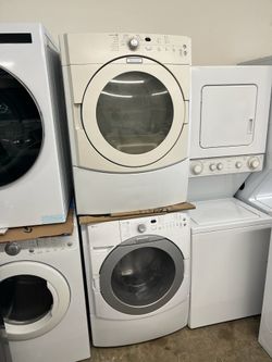 Used Maytag Stackable Washer and Gas Dryer