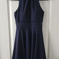 Navy Blue Dress / Vestido Azul Marino