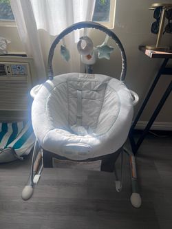 Graco Soothe ’n Sway LX Portable Baby Swing and Baby Bouncer Bouncer, Multi Direction Seat, 2 Speed