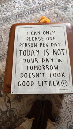 Funny Novelty Metal Sign new