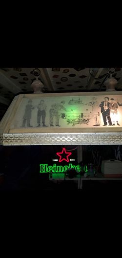 Vintage Pool Table Billiard light