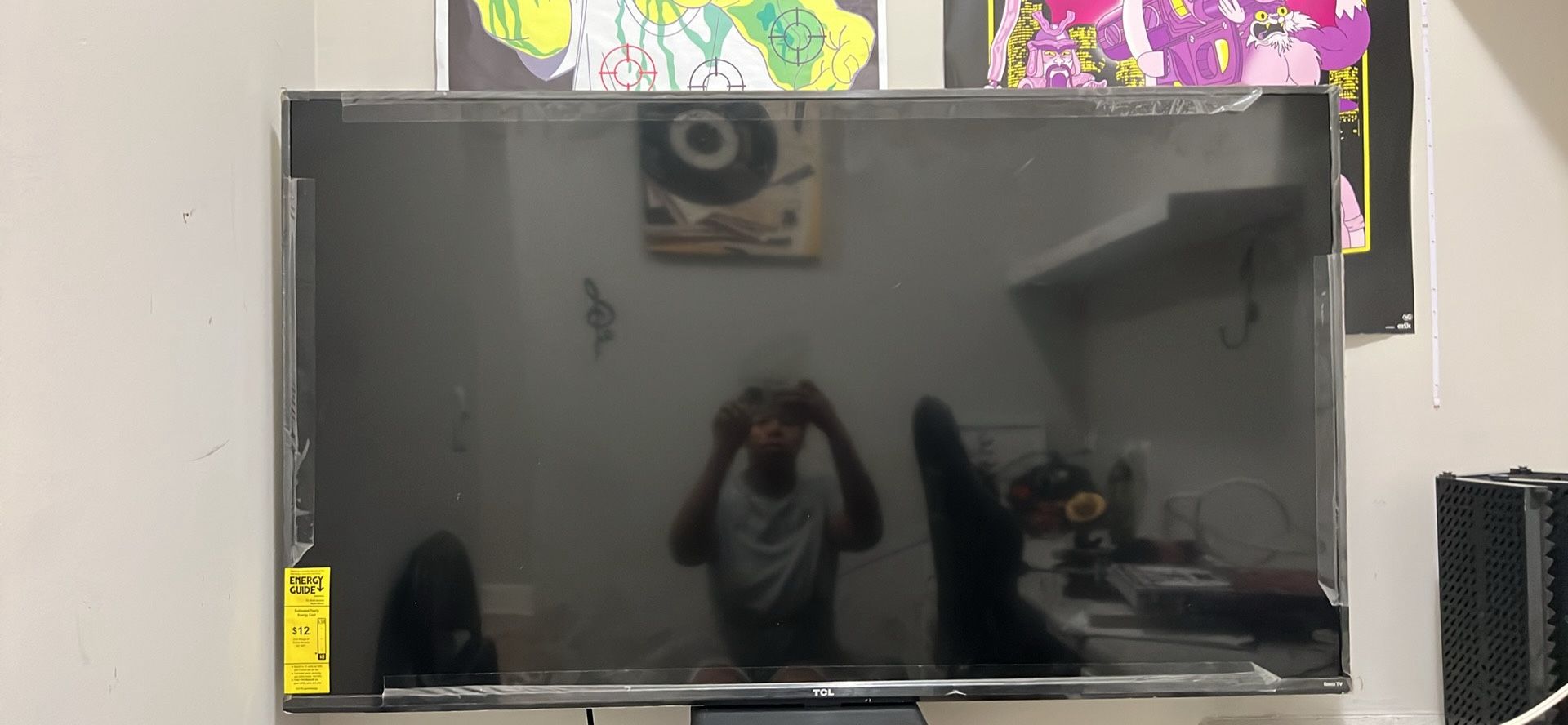 55in TLC Tv With Wall Mount