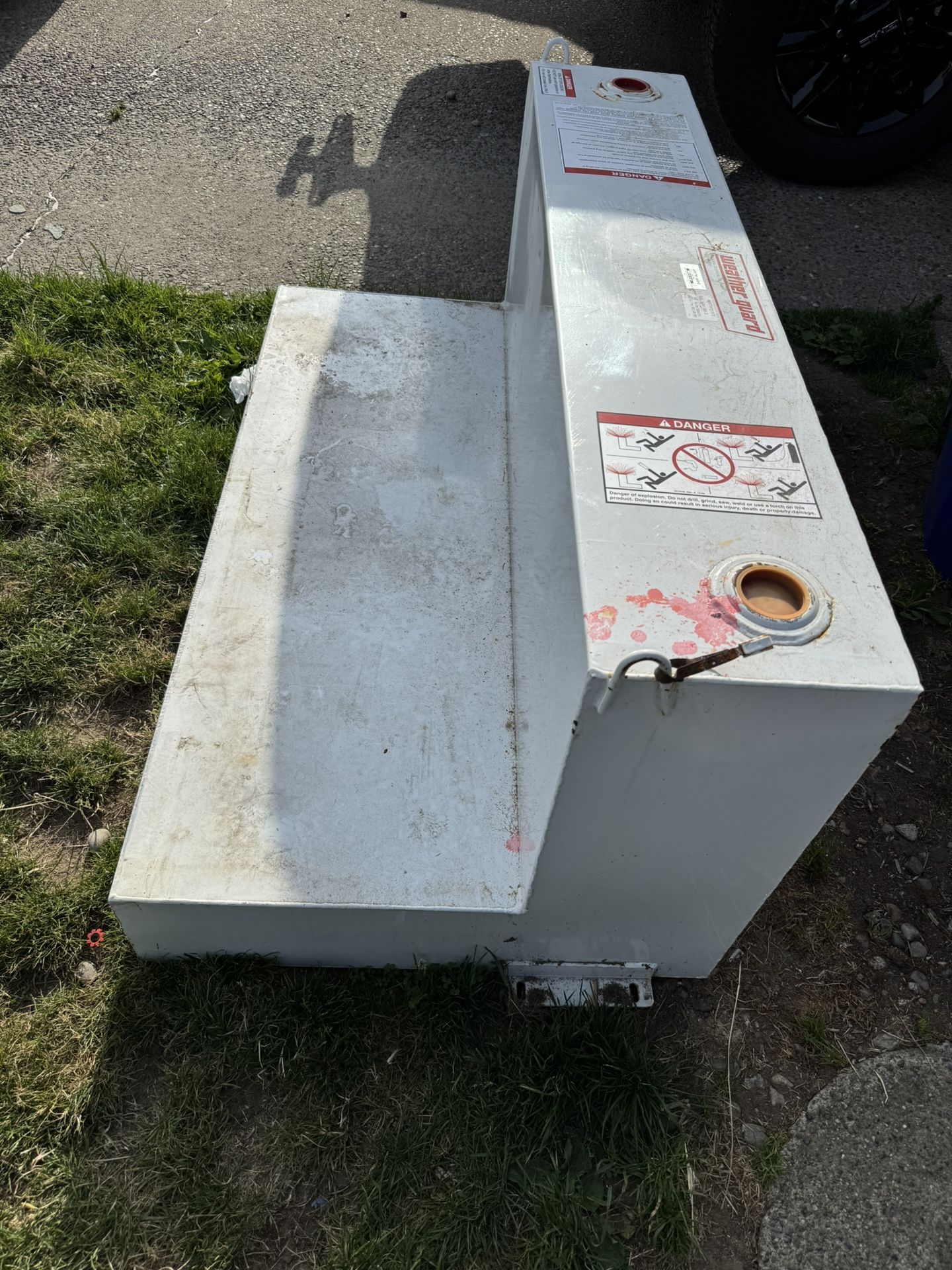 practically new diesel tank $200