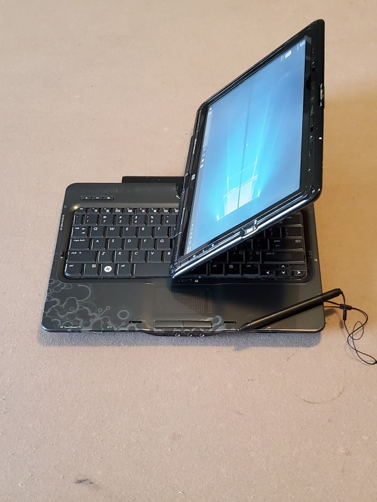 HP Laptop TOUCHSMART TX2 Webcam Wifi DVD Microsoft office Installed