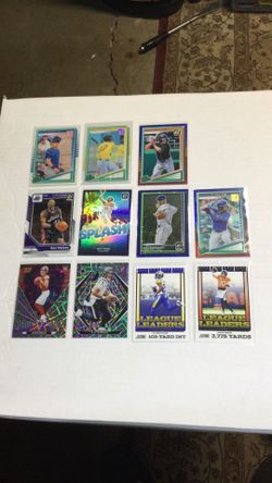 Mint 12-Card Holo/Parallel Lot — Stroud, Jayden Daniels, Holiday, A-Rod + More! Fresh Pulls