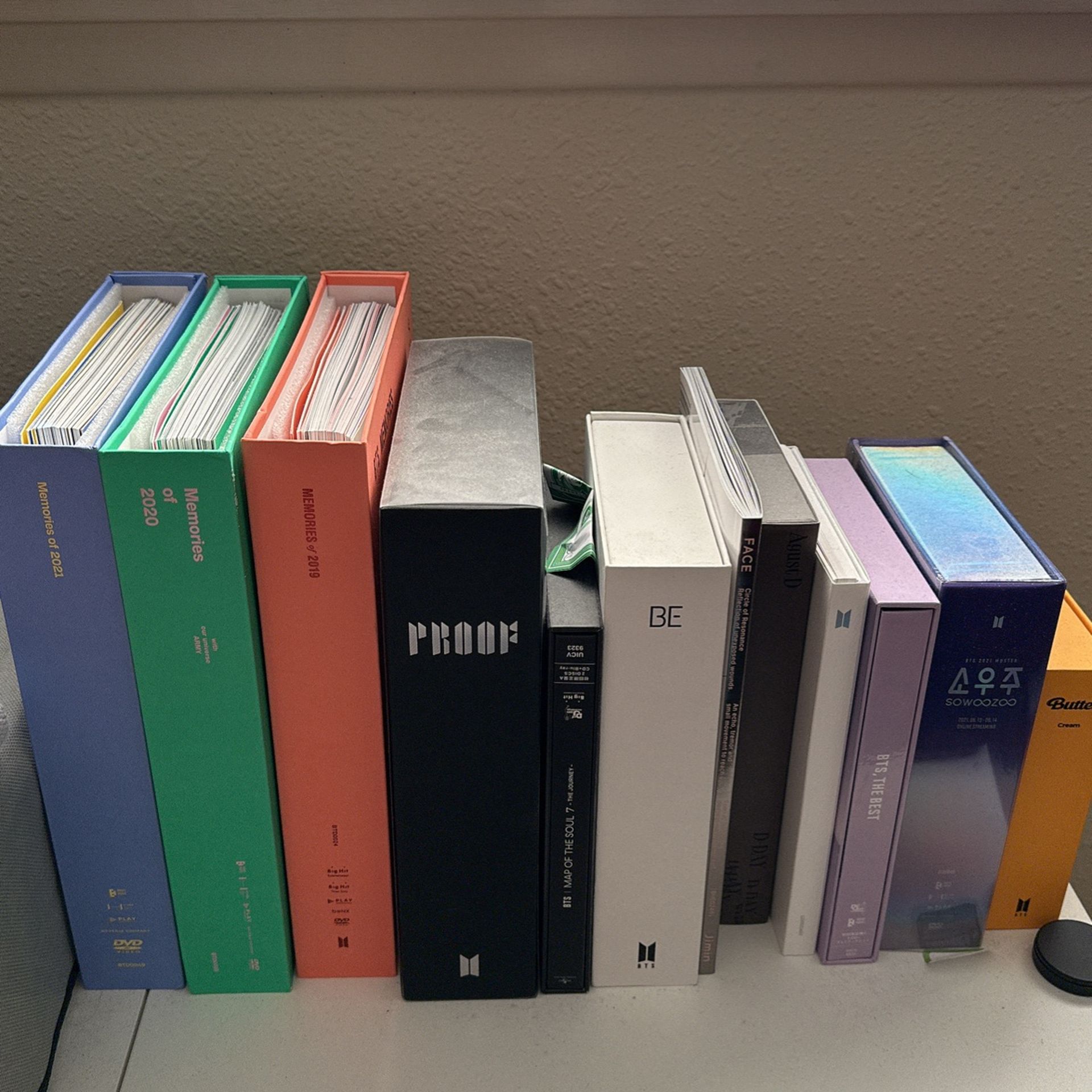 BTS VARIOUS ALBUMS 