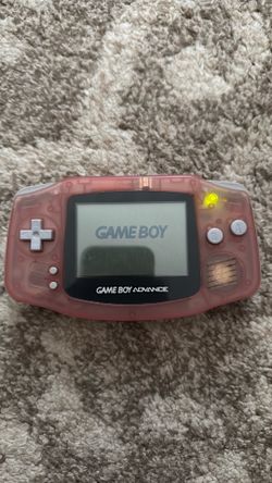 Nintendo gameboy advance console pink