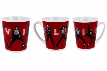 Blue Elvis Presley Signature Coffee 12oz Cup Mug “The King of Rock N Roll”