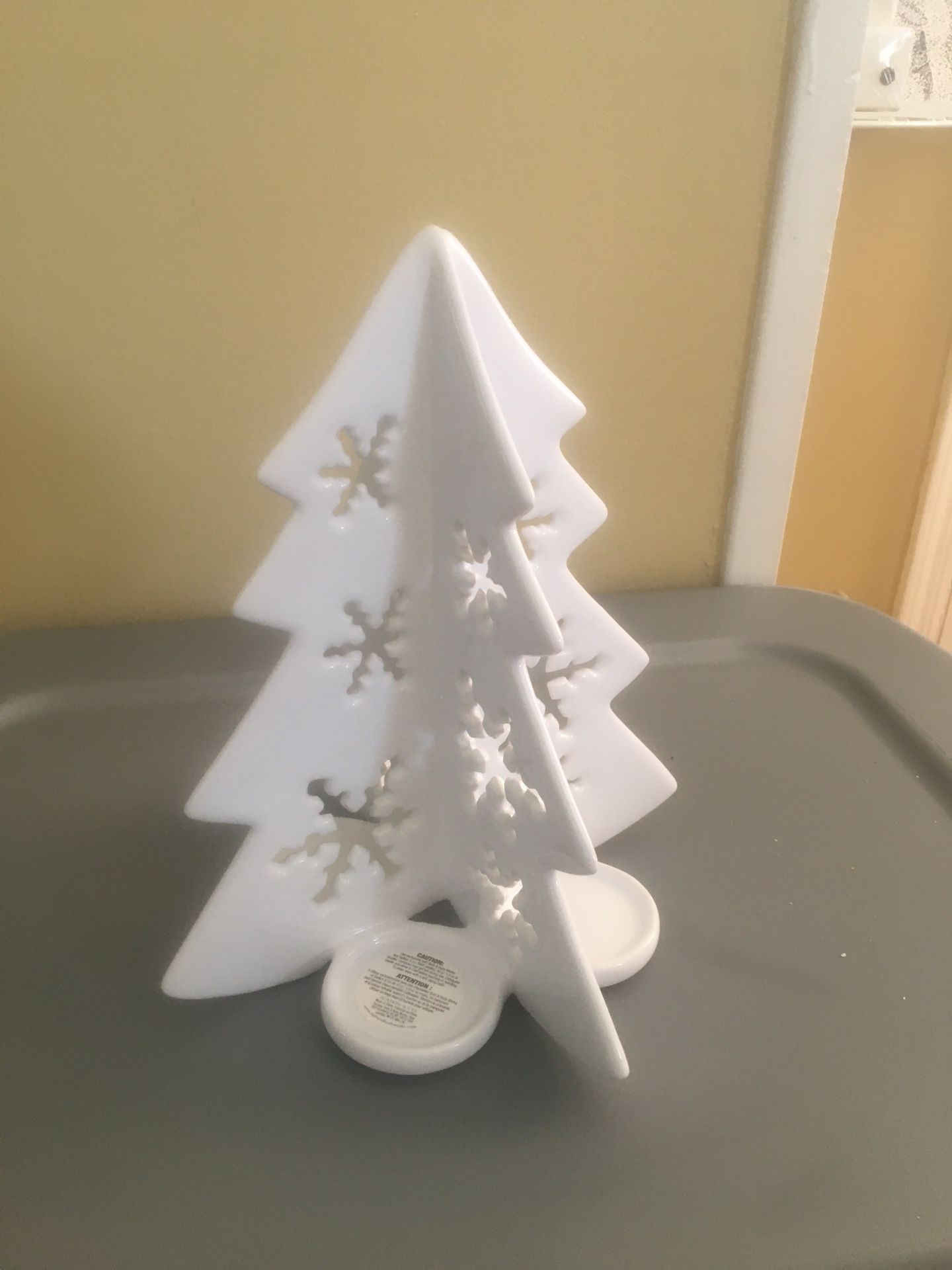 Christmas Tree tea light holder